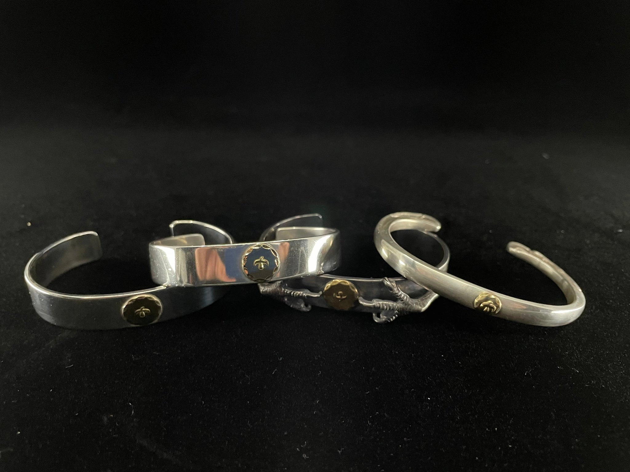 silver925 金メタル付 顔ブレス 新品 未使用 ブレス