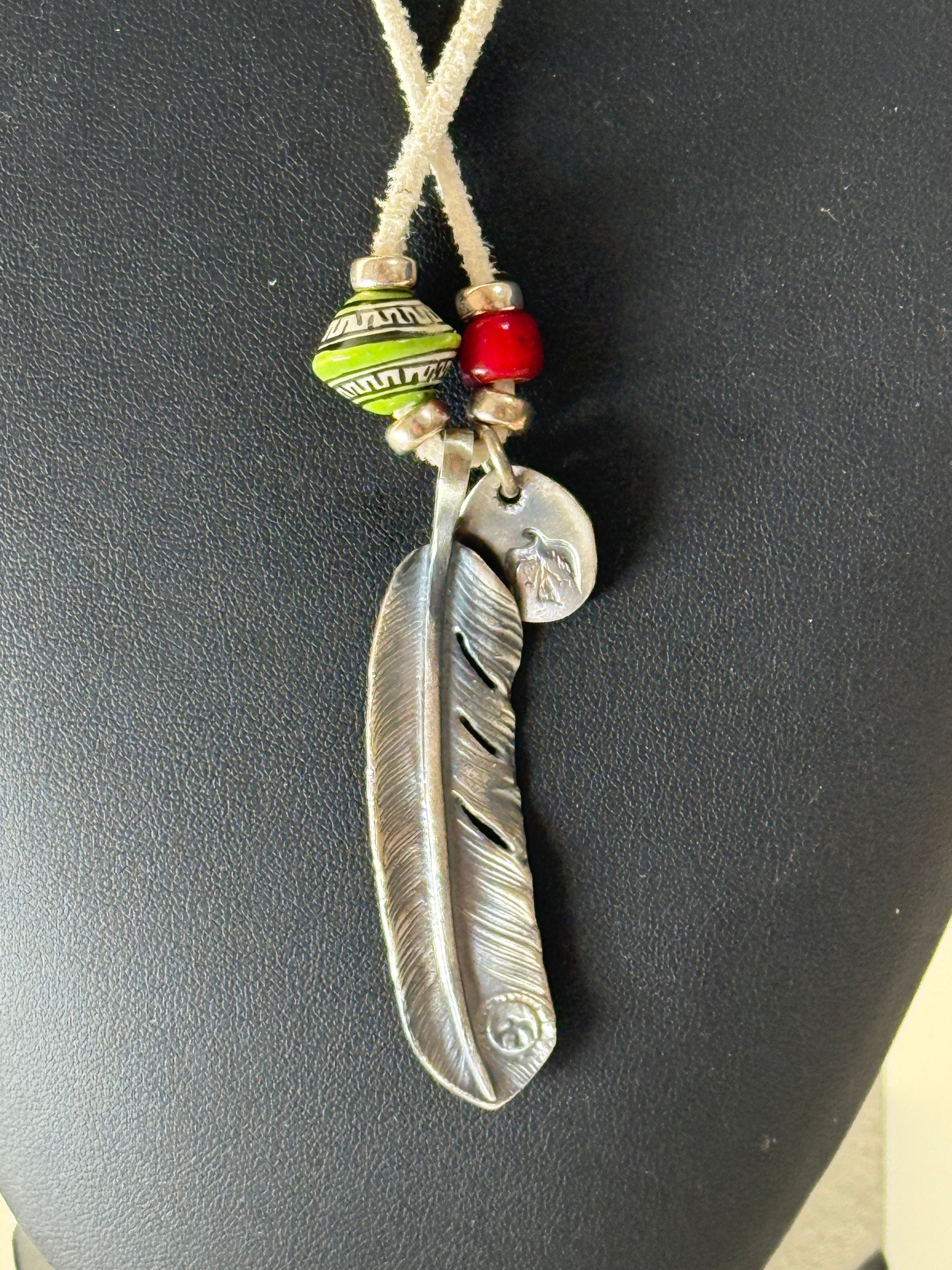 ゴローズ プレーン特大(現行右)+Svin太陽メタル大+ビーズ/革紐