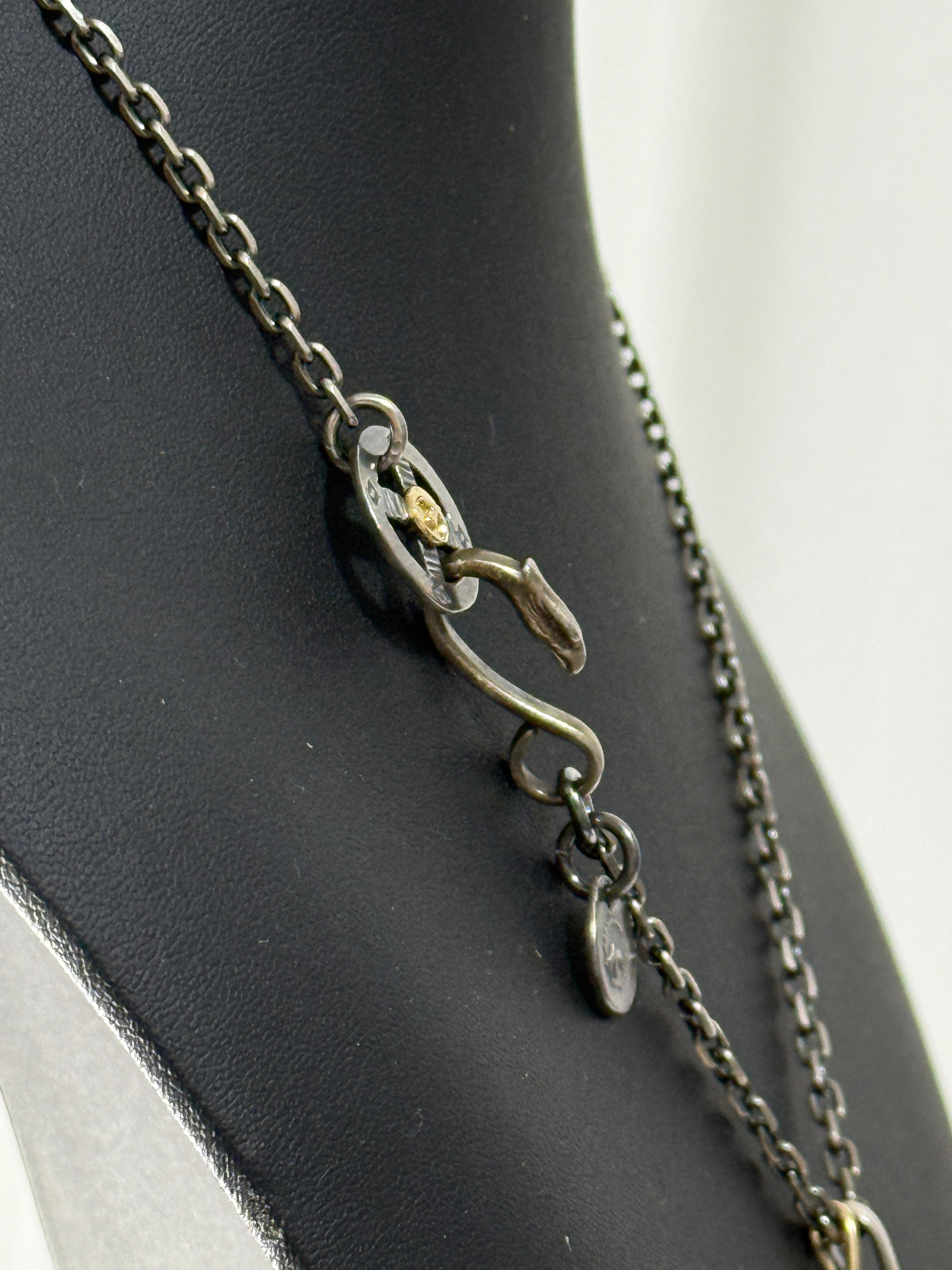 ゴローズ 先金特大フェザー(現行右)+K18フェザー大(左)+SVin太陽メタル大+金メタルホイール付イーグルフック細角チェーン(50cm)セットアップ