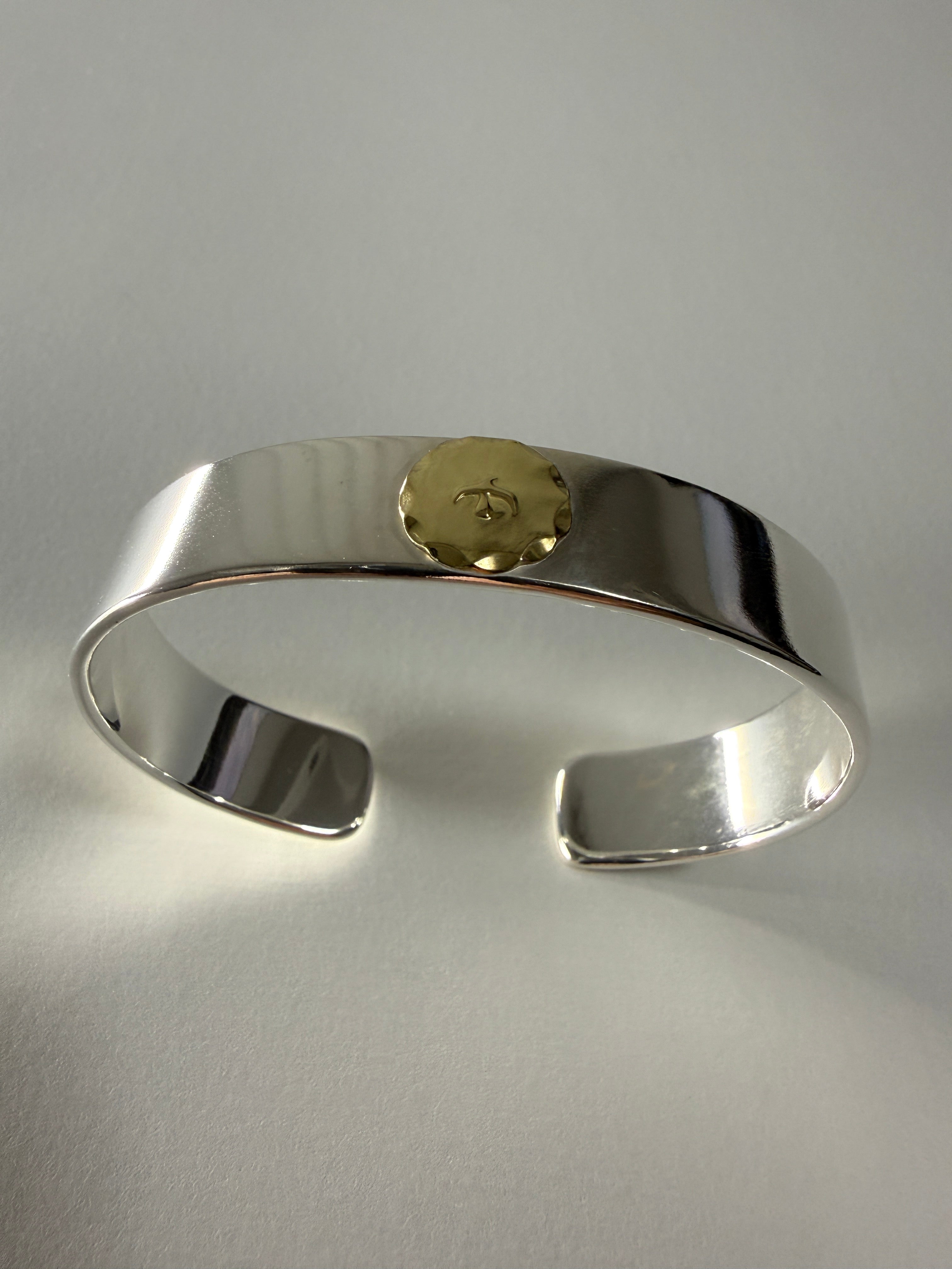 【リピーターKさま専用(~4/3)】ゴローズ 平打ちブレスM