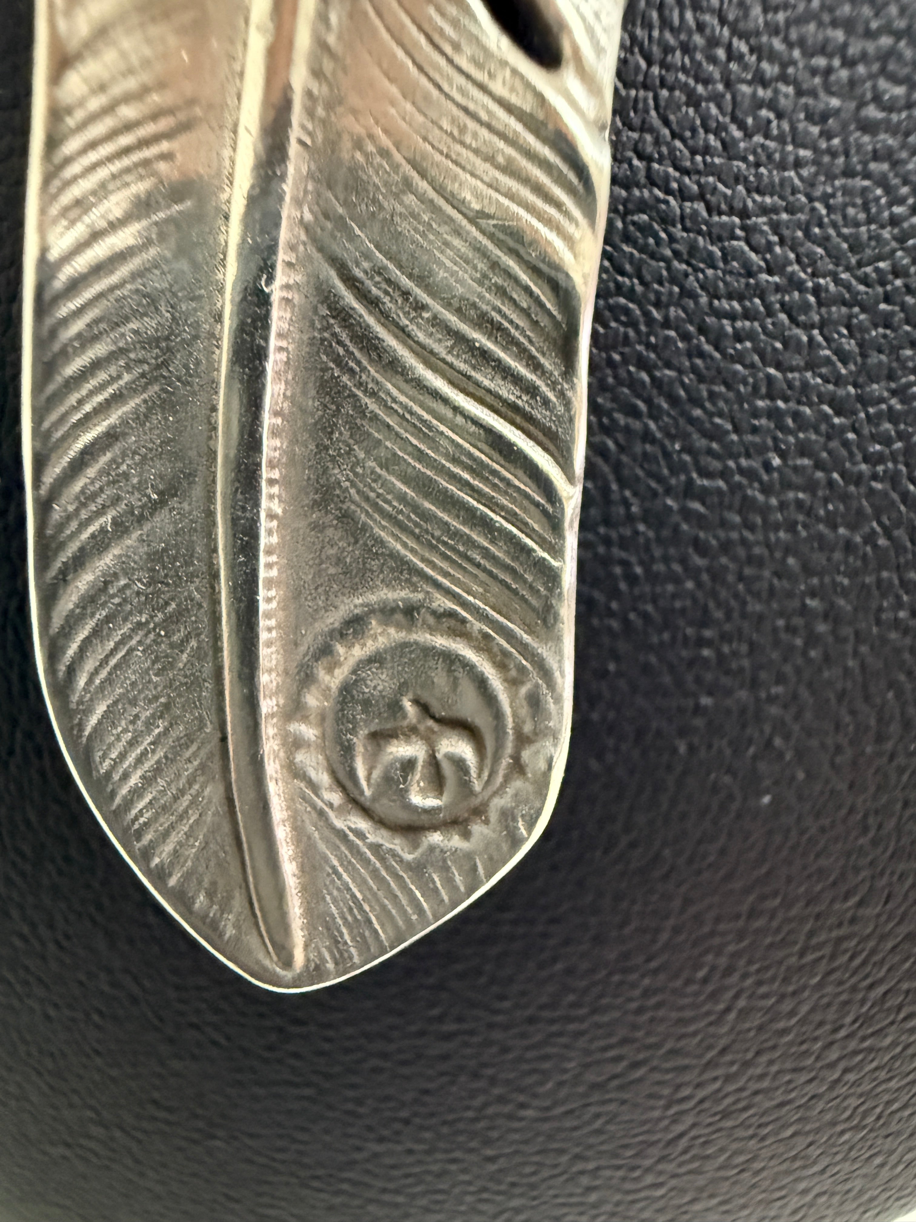 ゴローズ 上金右+ビーズ付白鹿革紐セットアップ
