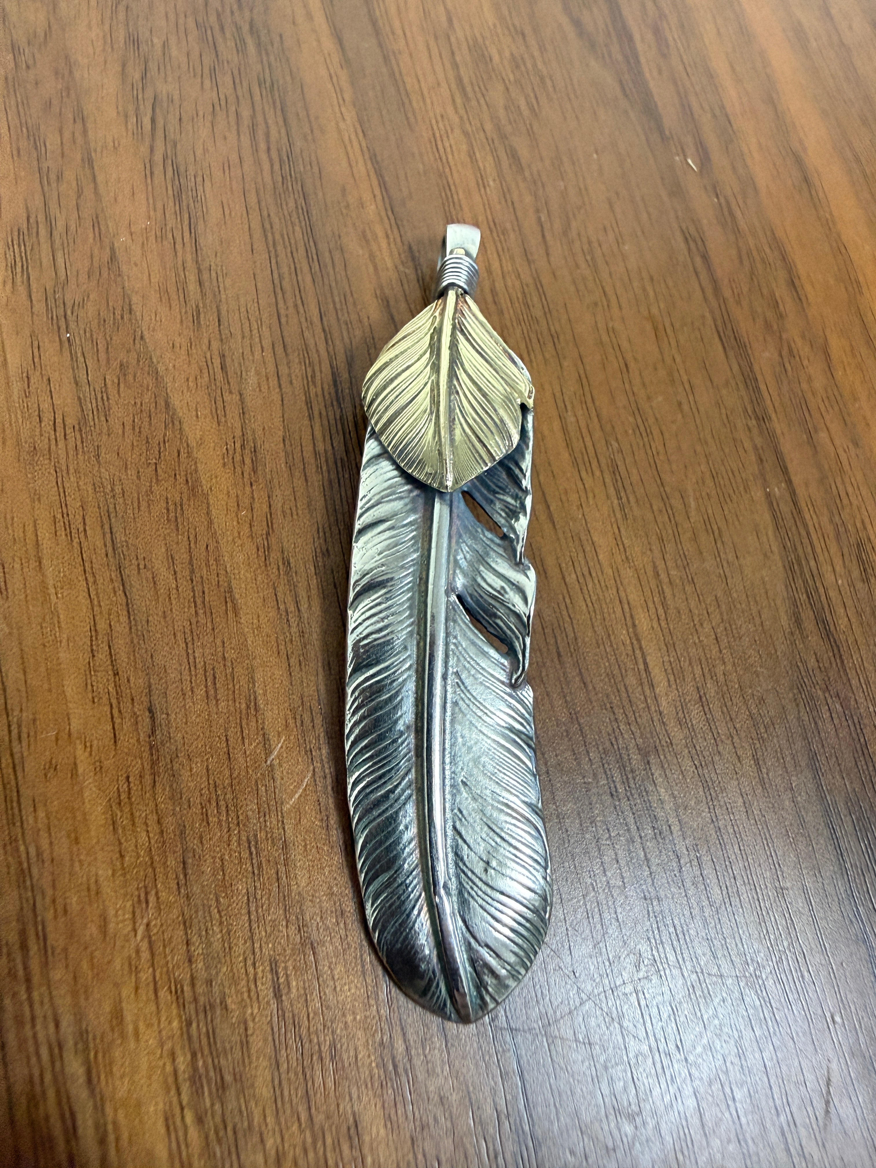 【SさまVIP専用予約品】ゴローズ　上金特大フェザー左