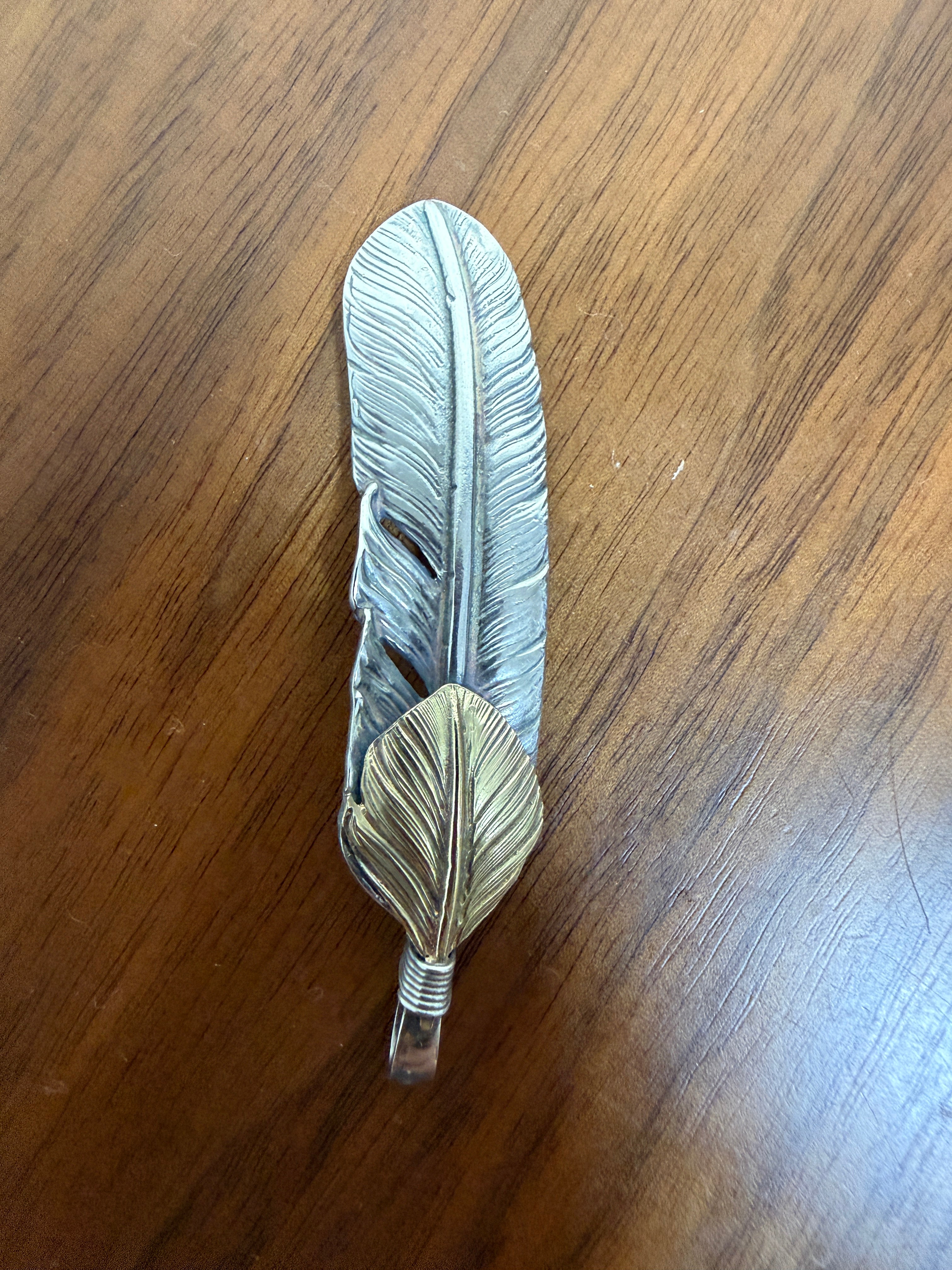 【SさまVIP専用予約品】ゴローズ　上金特大フェザー左