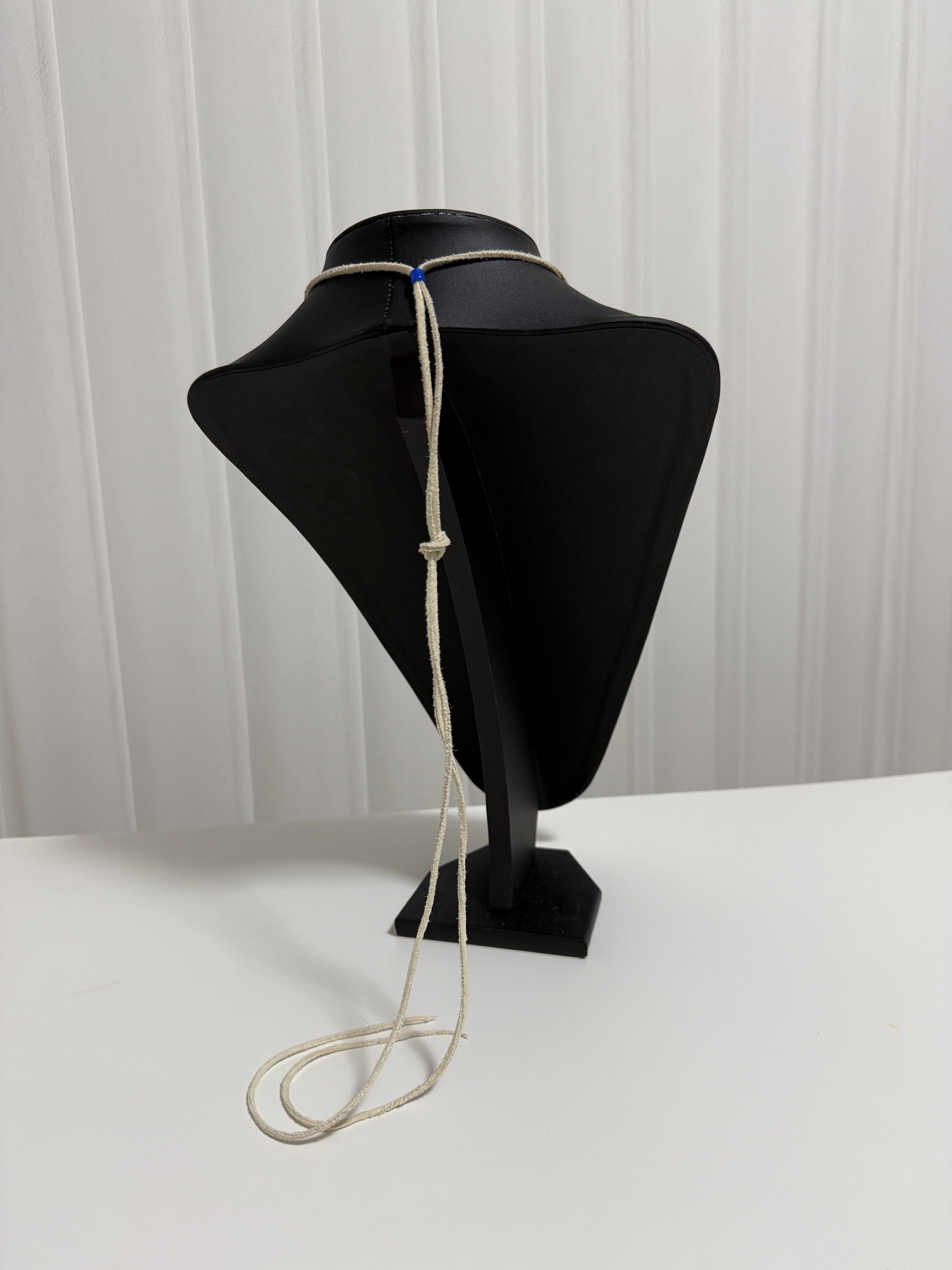 ゴローズ　my first goro's提案セット　プレーン特大フェザー＋ビーズ鹿革紐