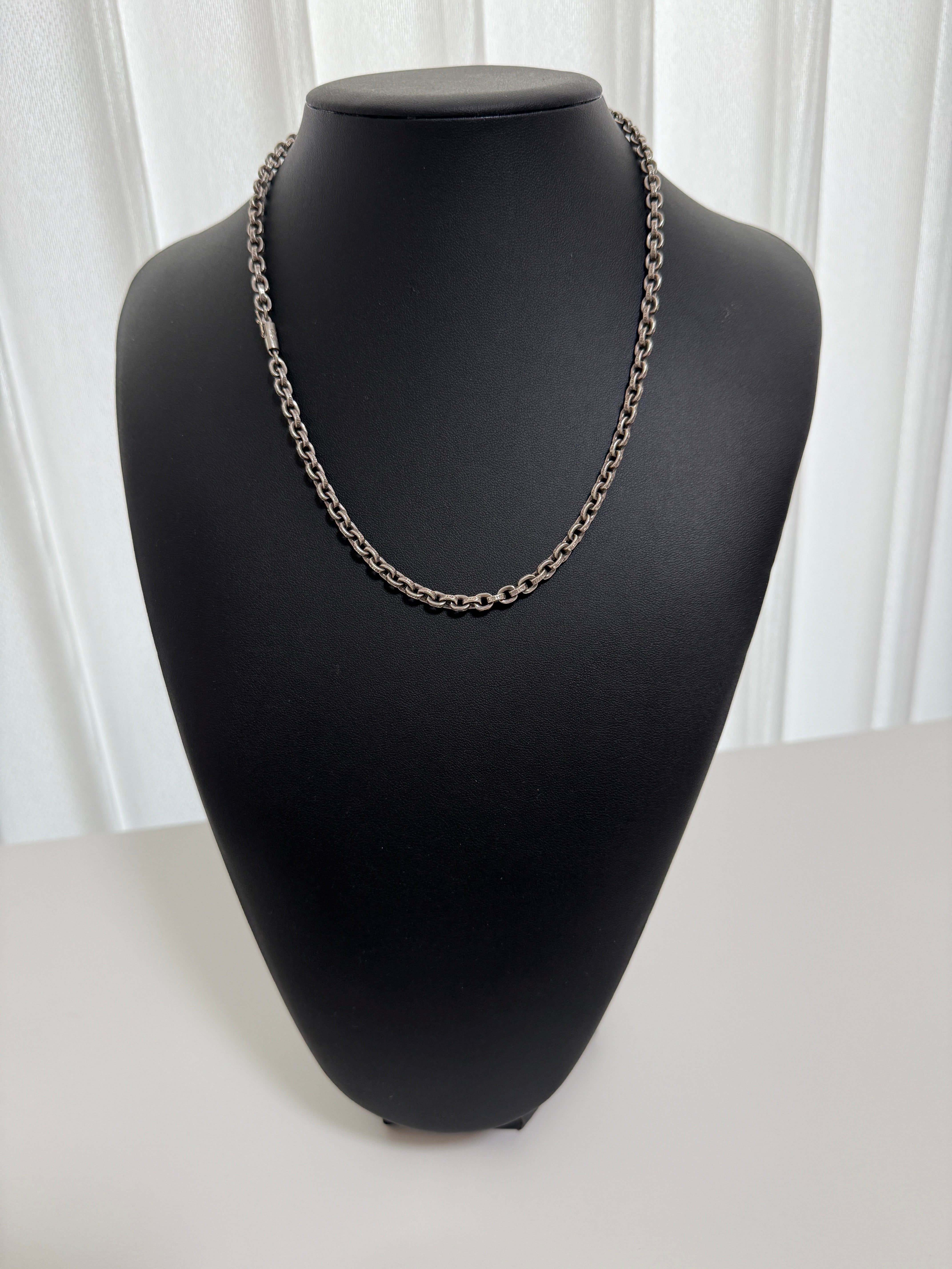 クロムハーツ　ペーパーチェーン20inch