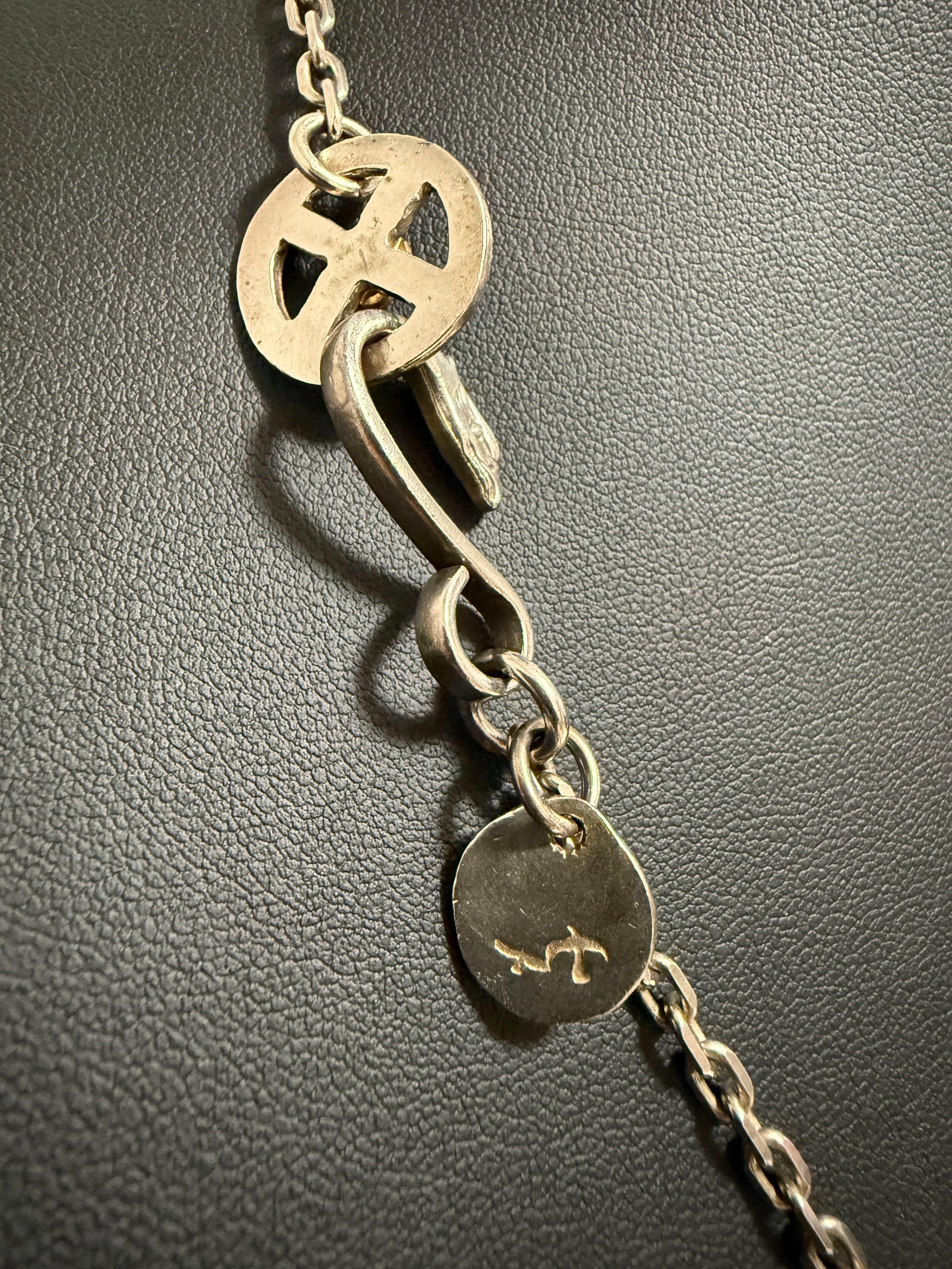 ゴローズ　先金右＋全金フェザー大左＋SVメディスンホイール＋SV太陽inメタル小＋金メタル付イーグルフック細角チェーンセットアップ