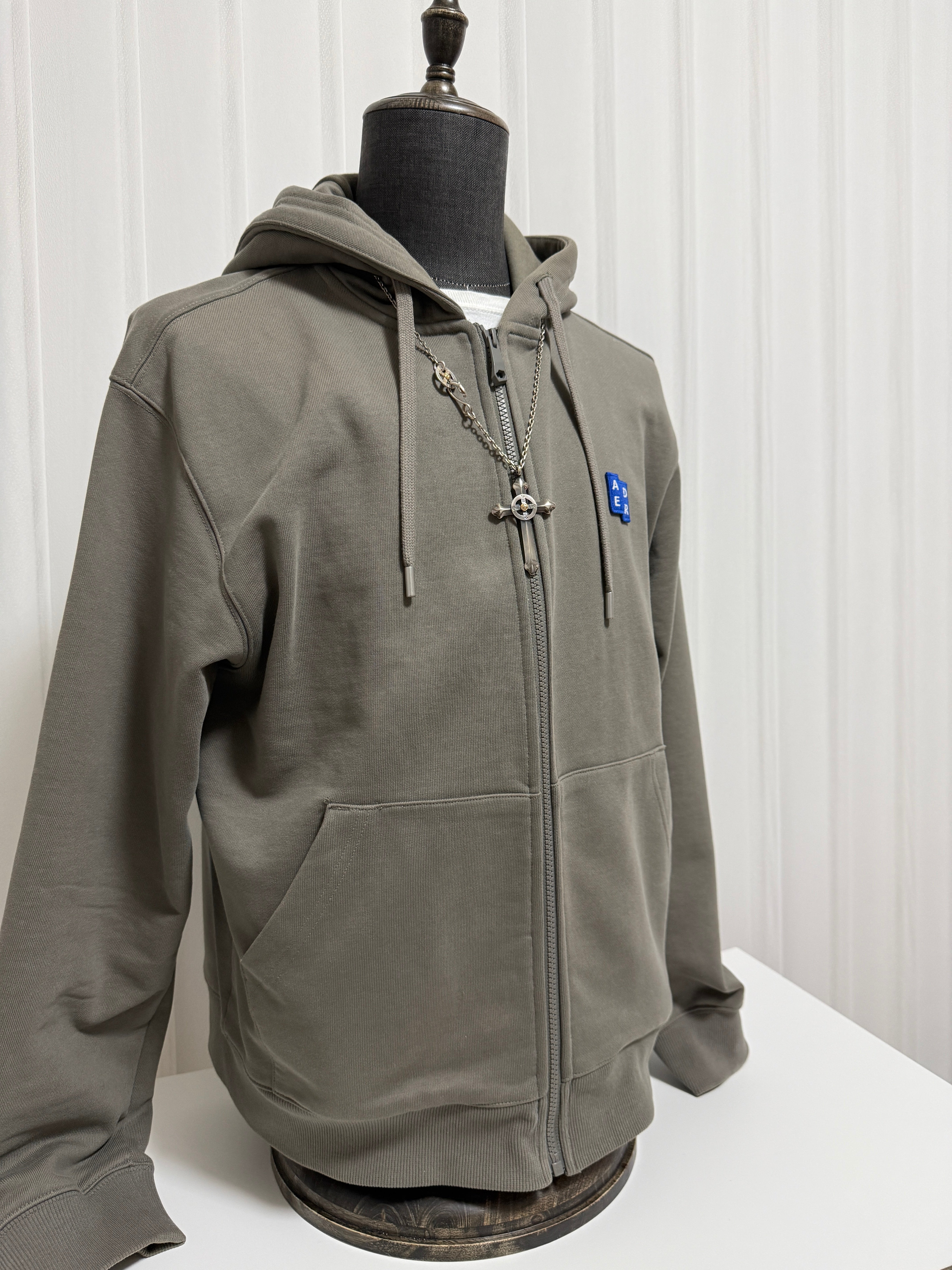 ゴローズ　金メタル付SVホイールクロス＋金メタルホイール付イーグルフック細角ロング（70cm）チェーンセットアップ
