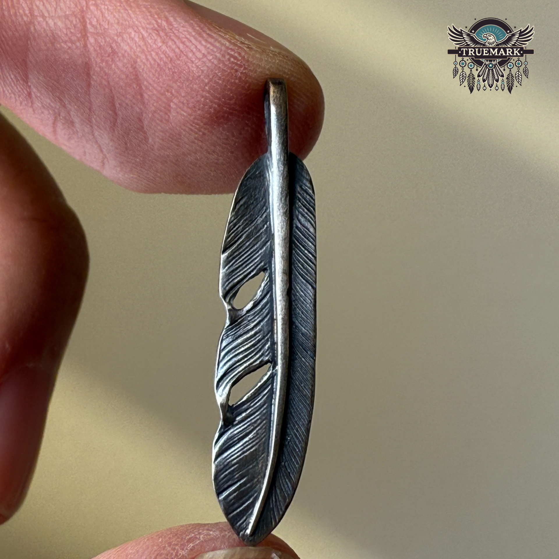 goro's/ゴローズ/小フェザー/右向き/シルバー/SV ゴローズ SVフェザー小（右向き）